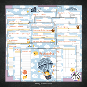 Portafolio Homeschooler 2025–2026 – Air Bears (Digital SOLAMENTE)
