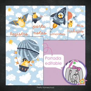Portafolio Homeschooler 2025–2026 – Air Bears (Digital SOLAMENTE)