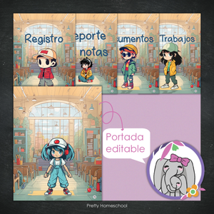 Portafolio Homeschooler 2025–2026 – Anime (Digital SOLAMENTE)