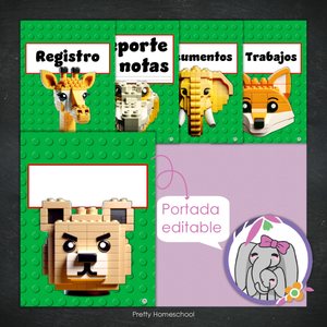 Portafolio Homeschooler 2025–2026 – Bricks (Digital SOLAMENTE)