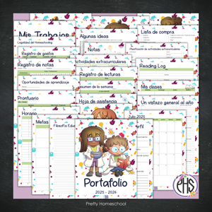 Portafolio Homeschooler 2025–2026 – Científicos (Digital SOLAMENTE)
