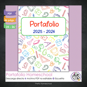 Portafolio Homeschooler 2025–2026 – Escuelita (Digital SOLAMENTE)
