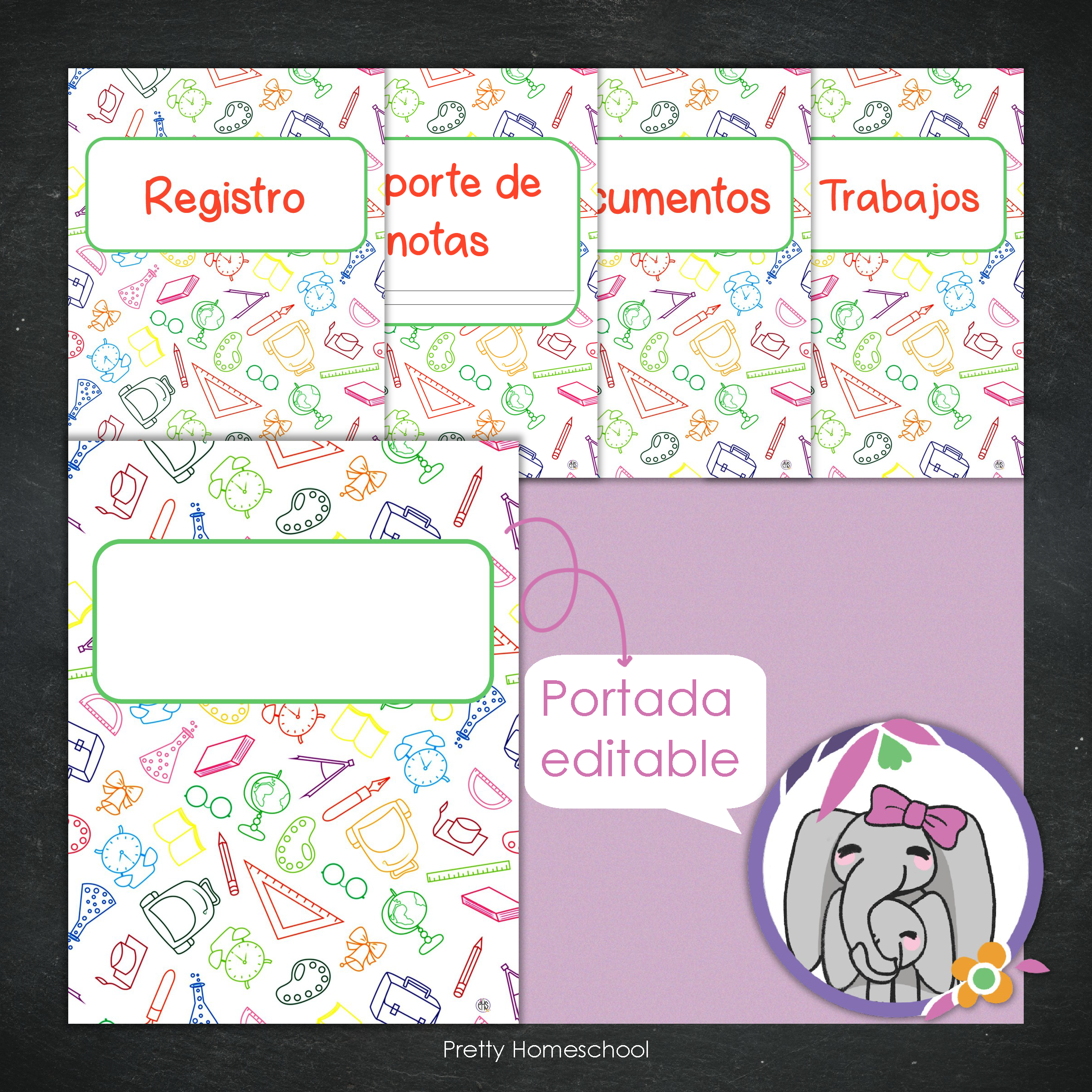 Portafolio Homeschooler 2025–2026 – Escuelita (Digital SOLAMENTE)