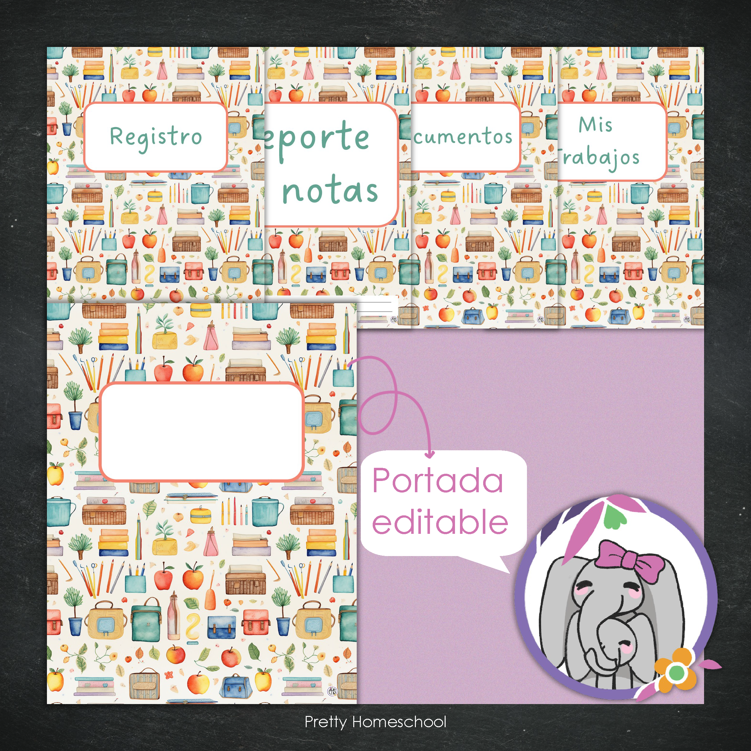 Portafolio Homeschooler 2025–2026 – Escuelita (Digital SOLAMENTE)
