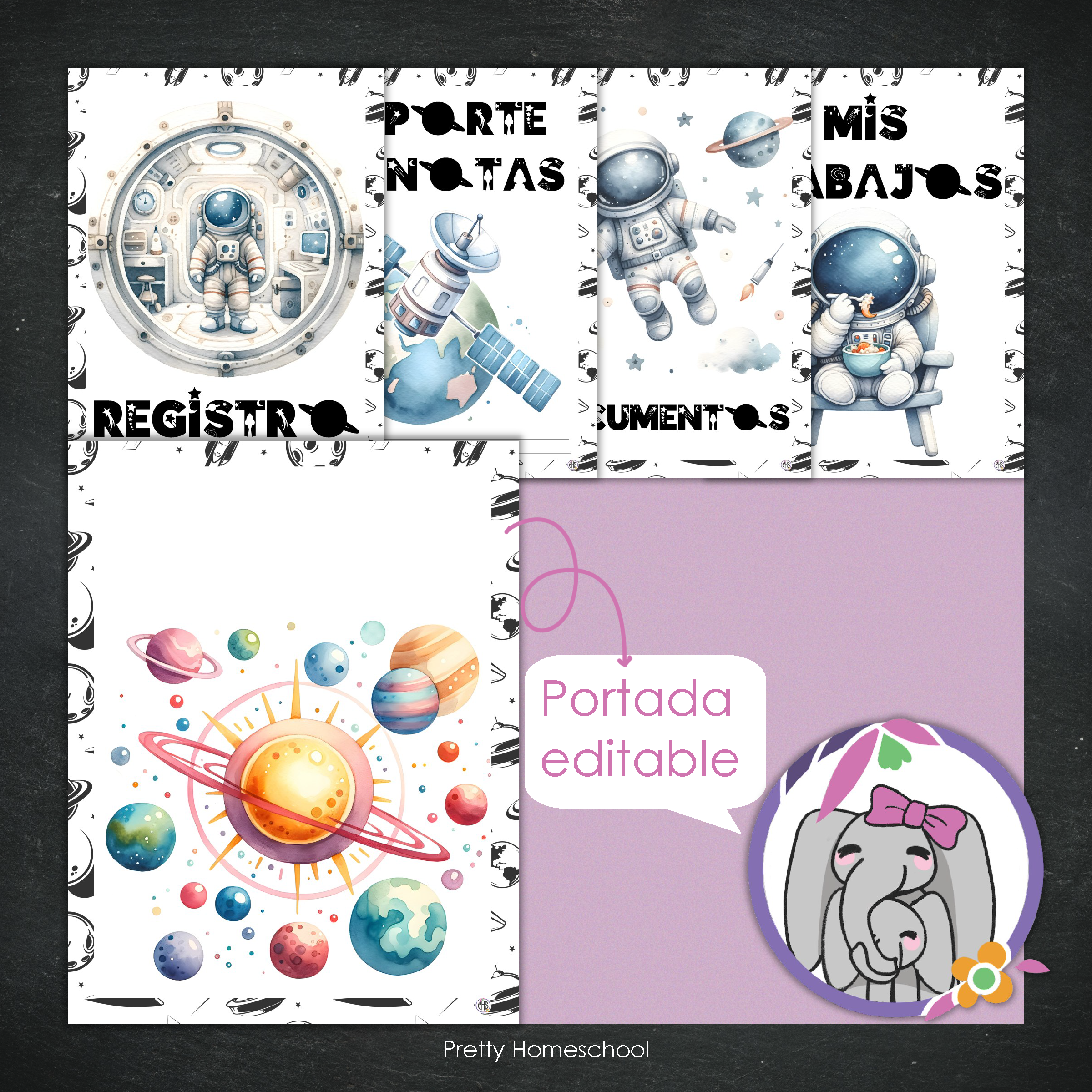 Portafolio Homeschooler 2025–2026 – Espacio (Digital SOLAMENTE)