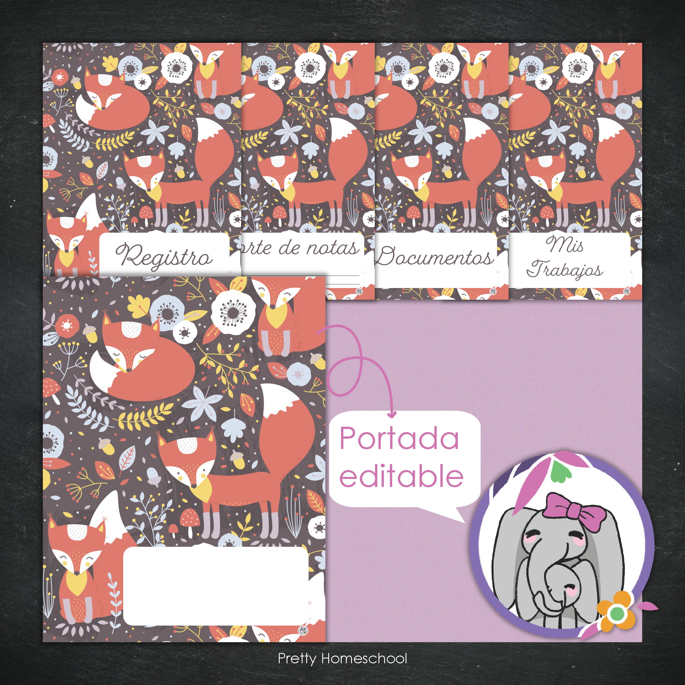 Portafolio Homeschooler 2025–2026 – Fox (Digital SOLAMENTE)