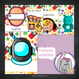 Portafolio Homeschooler 2025–2026 – Gamer Boy (Digital SOLAMENTE)