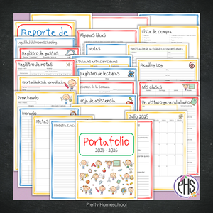 Portafolio Homeschooler 2025–2026 – Peques (Digital SOLAMENTE)