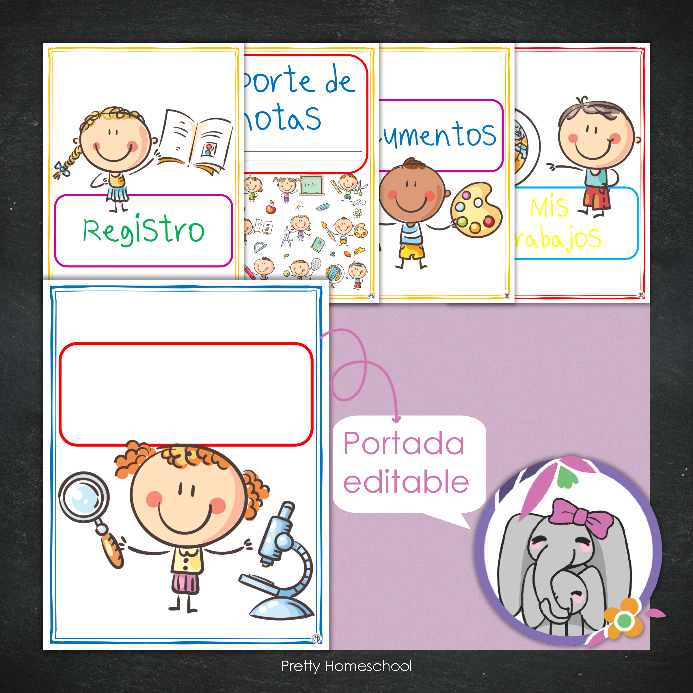 Portafolio Homeschooler 2025–2026 – Peques (Digital SOLAMENTE)