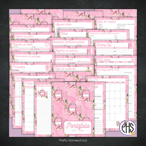 Portafolio Homeschooler 2025–2026 – Pink School (Digital SOLAMENTE)