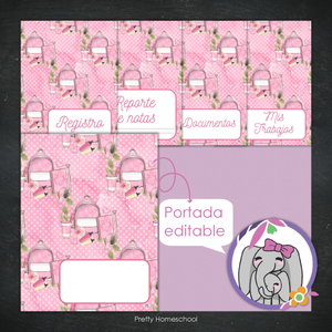 Portafolio Homeschooler 2025–2026 – Pink School (Digital SOLAMENTE)