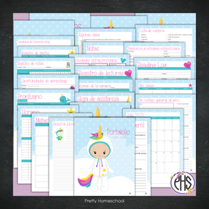 Portafolio Homeschooler 2025–2026 – Quiero ser unicornio (Digital SOLAMENTE)