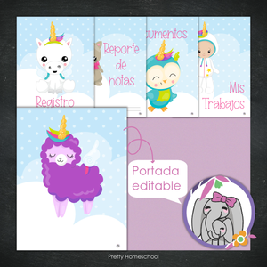 Portafolio Homeschooler 2025–2026 – Quiero ser unicornio (Digital SOLAMENTE)