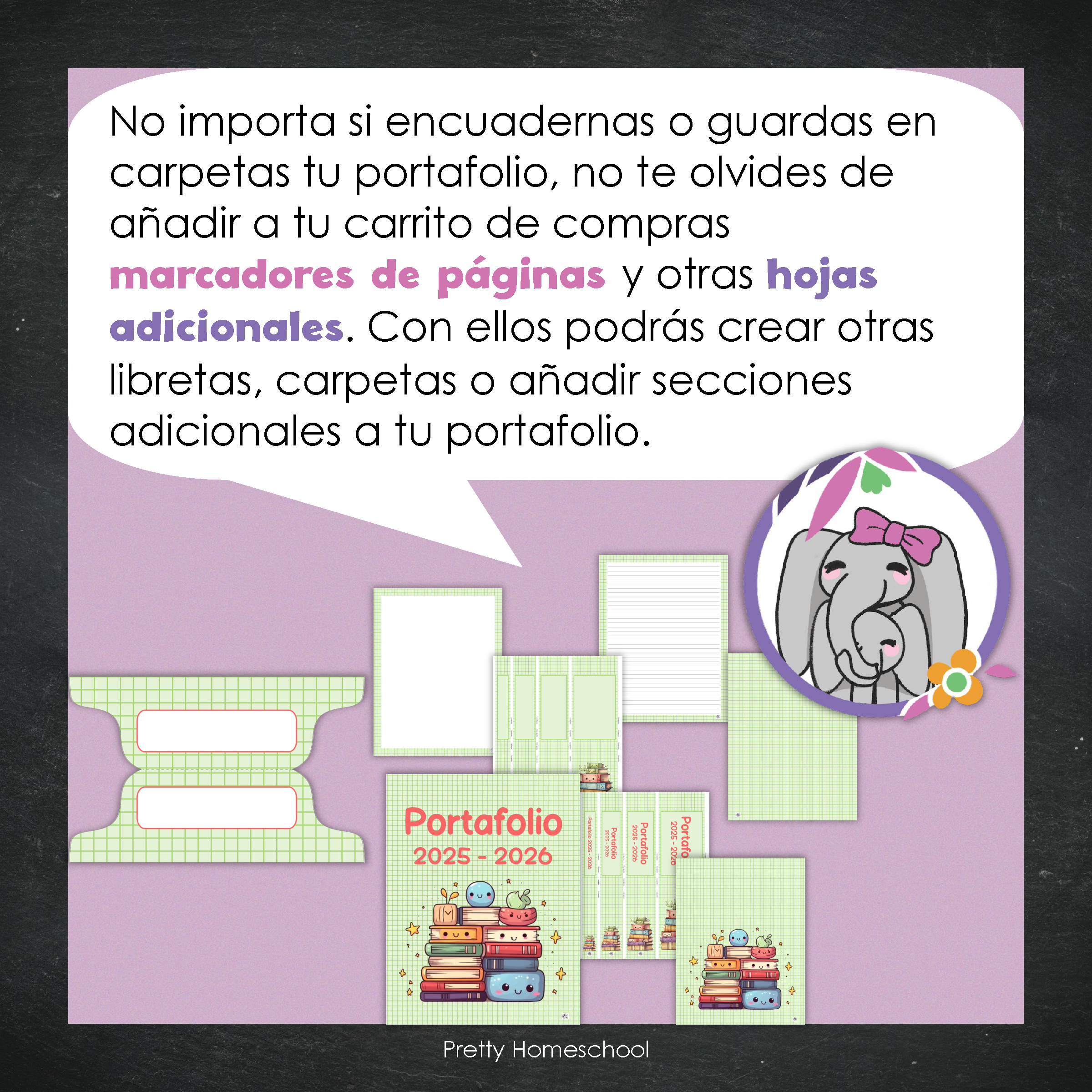 Portafolio Homeschooler 2025–2026 – Back to School (Digital SOLAMENTE)