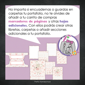 Portafolio Homeschooler 2025 – 2026 - Ballerina - Impreso