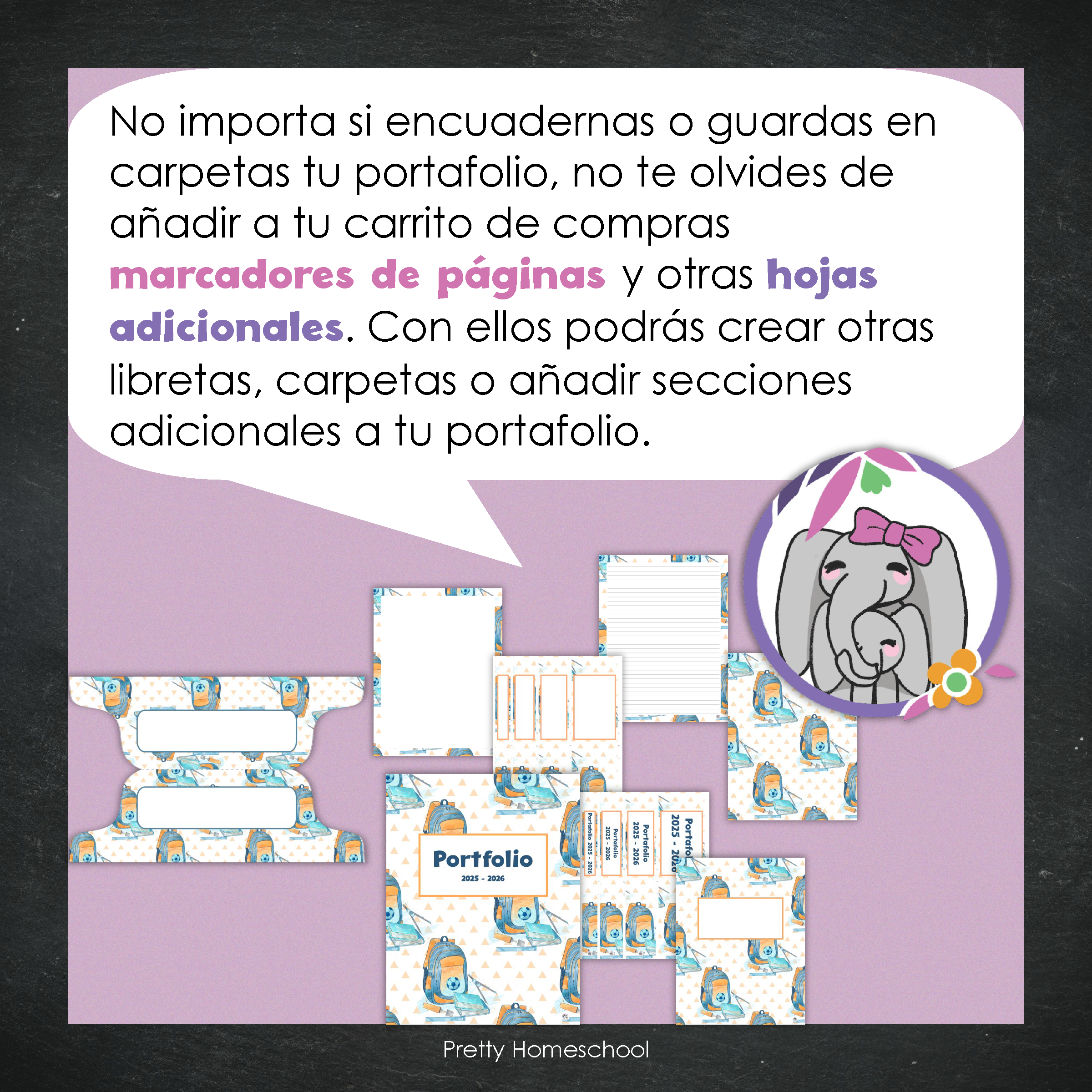 Portafolio Homeschooler 2025 – 2026 - Blue School - Impreso