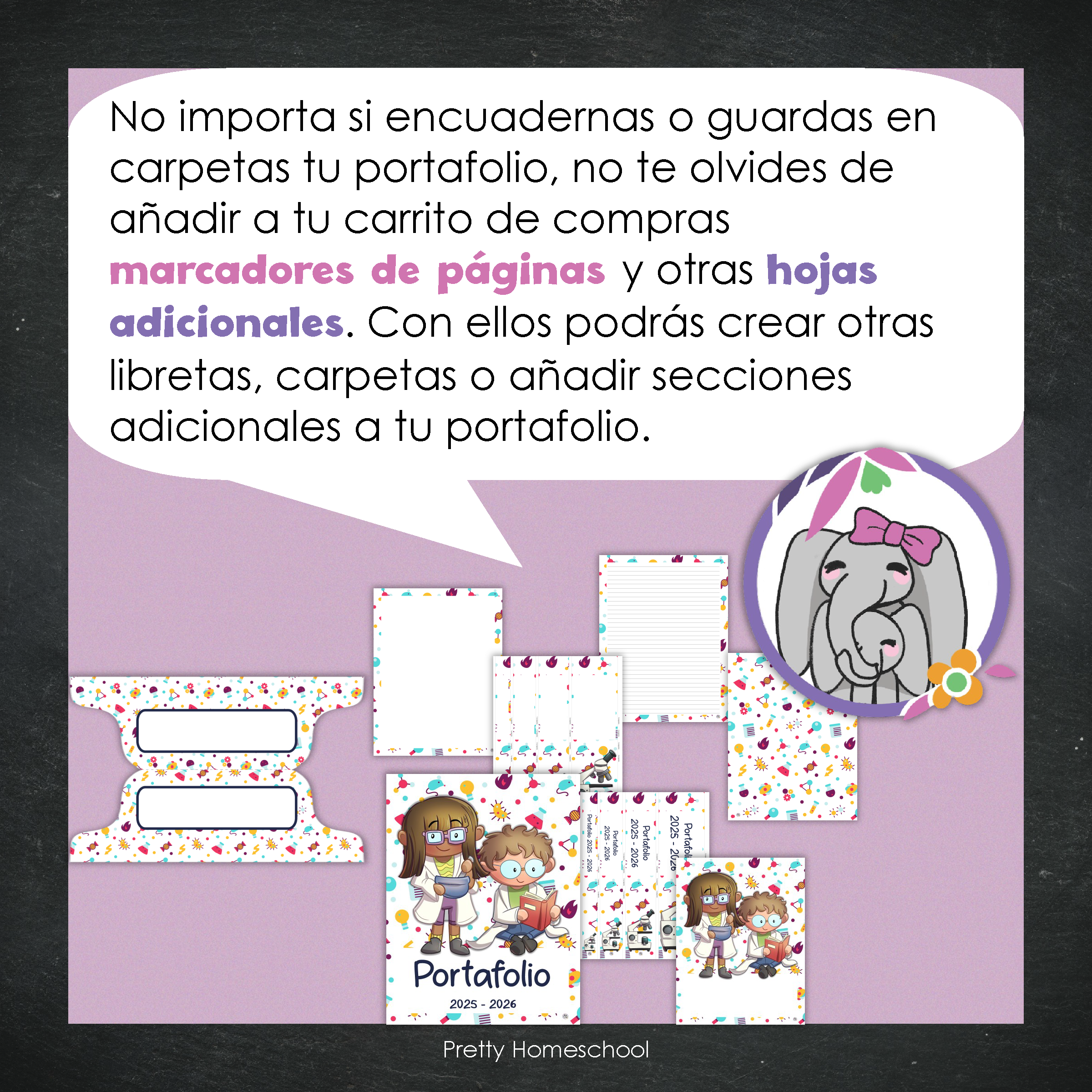 Portafolio Homeschooler 2025–2026 – Científicos (Digital SOLAMENTE)