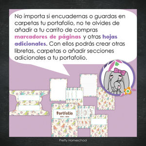 Portafolio Homeschooler 2025–2026 – Dinosaurios (Digital SOLAMENTE)