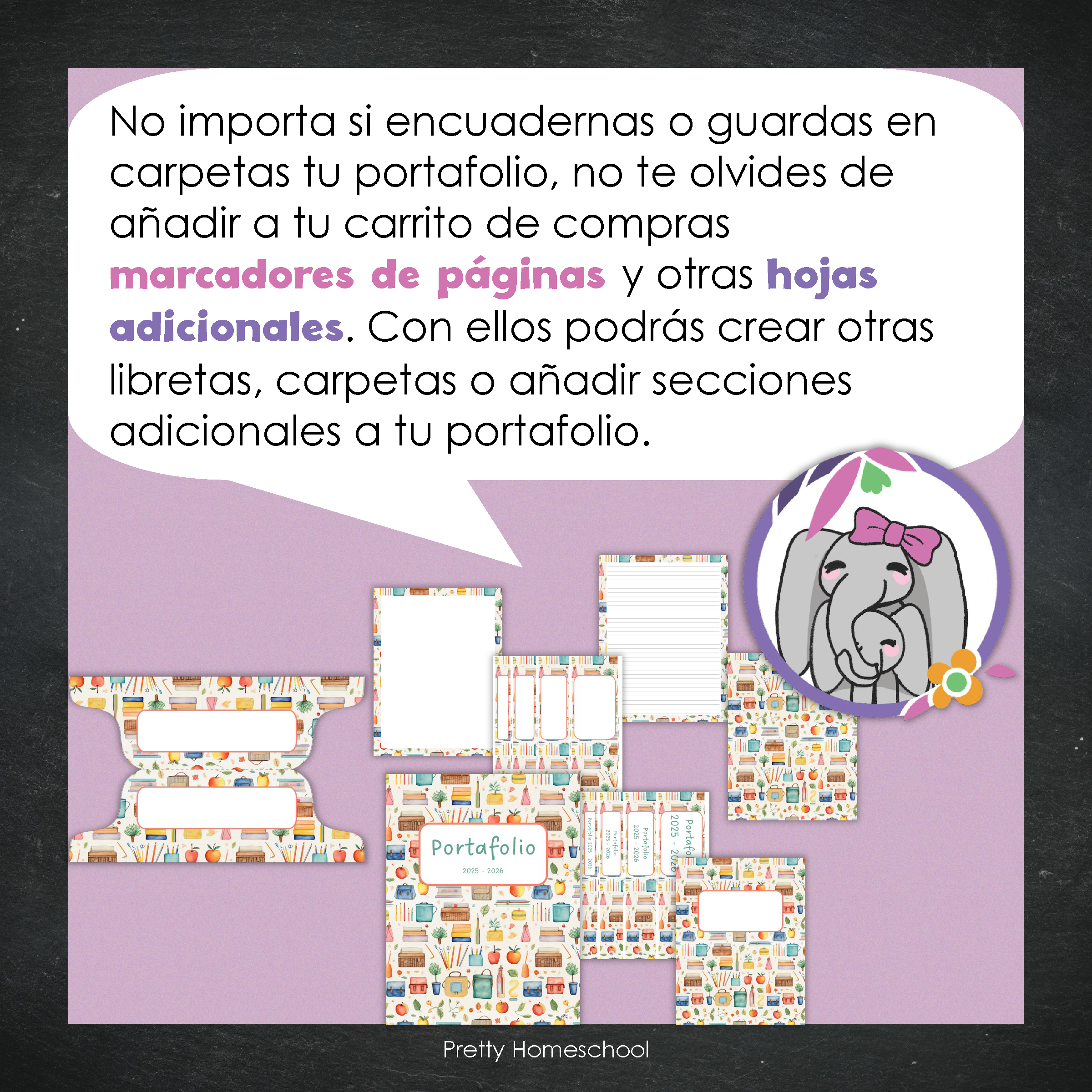 Portafolio Homeschooler 2025–2026 – Escuelita (Digital SOLAMENTE)