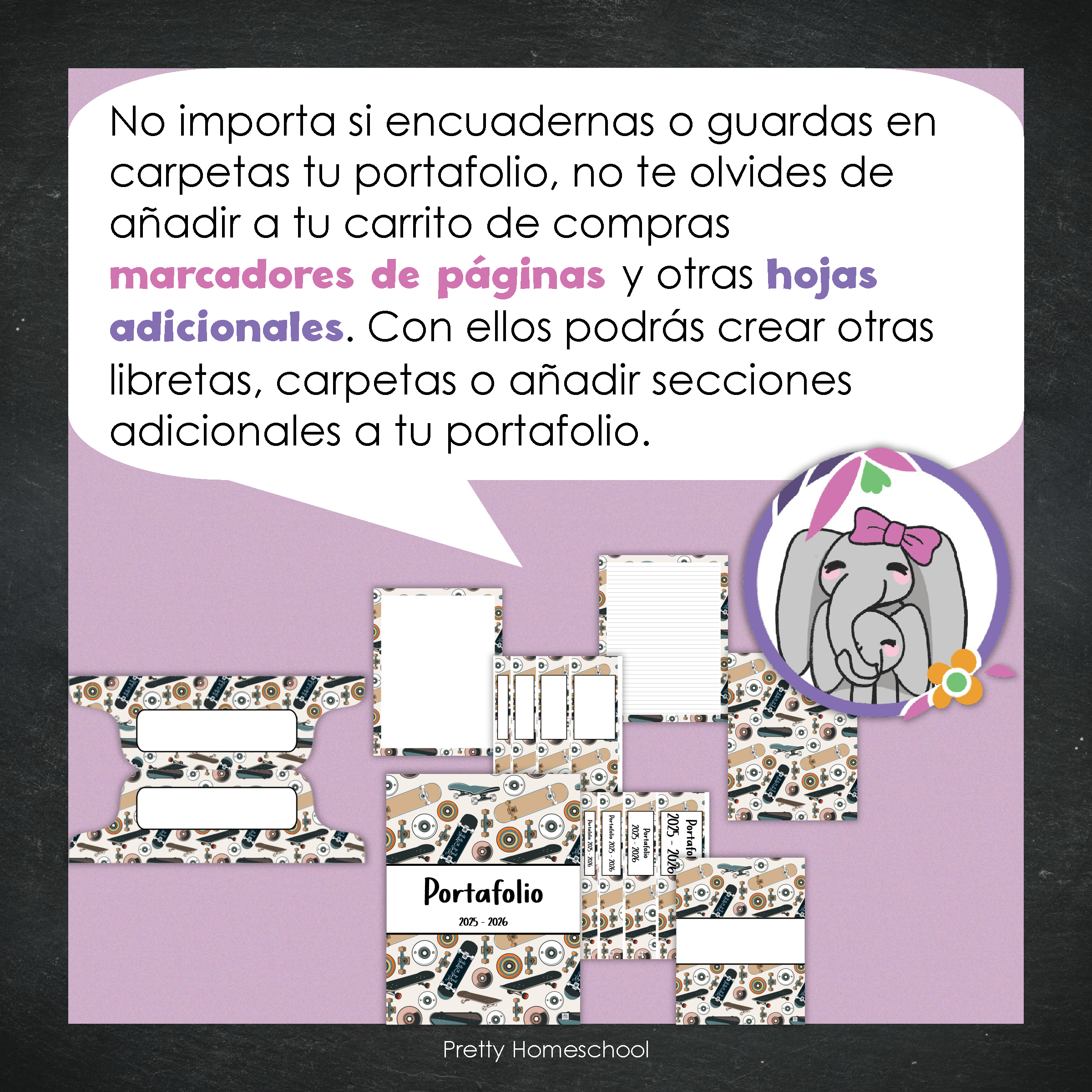 Portafolio Homeschooler 2025–2026 – Patinetas (Digital SOLAMENTE)
