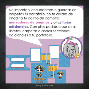 Portafolio Homeschooler 2025–2026 – Piratas (Digital SOLAMENTE)