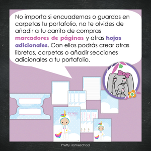 Portafolio Homeschooler 2025–2026 – Quiero ser unicornio (Digital SOLAMENTE)