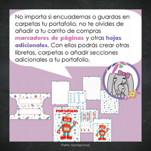 Portafolio Homeschooler 2025–2026 – Robots (Digital SOLAMENTE)