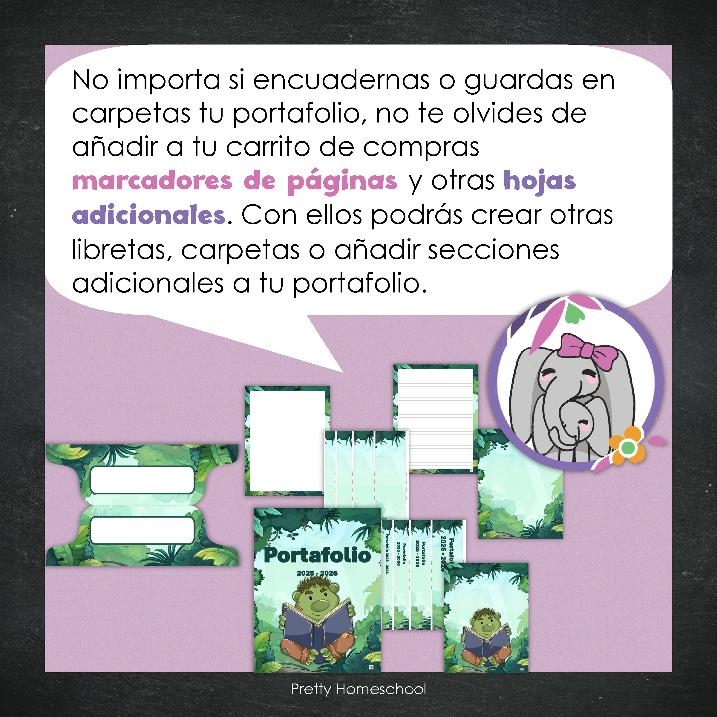 Portafolio Homeschooler 2025–2026 – Trolls (Digital SOLAMENTE)