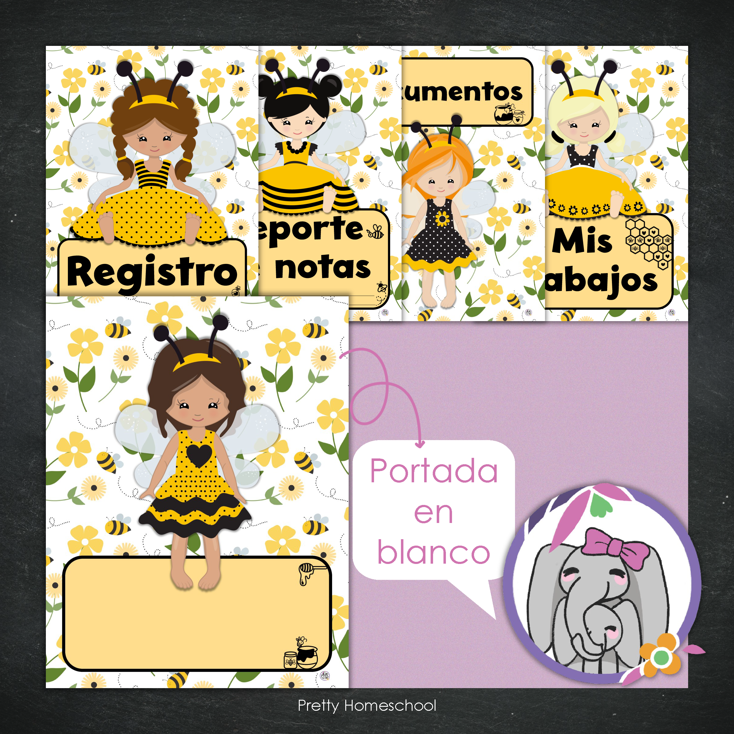 Portafolio Homeschooler 2025 – 2026 - Abejas - Impreso