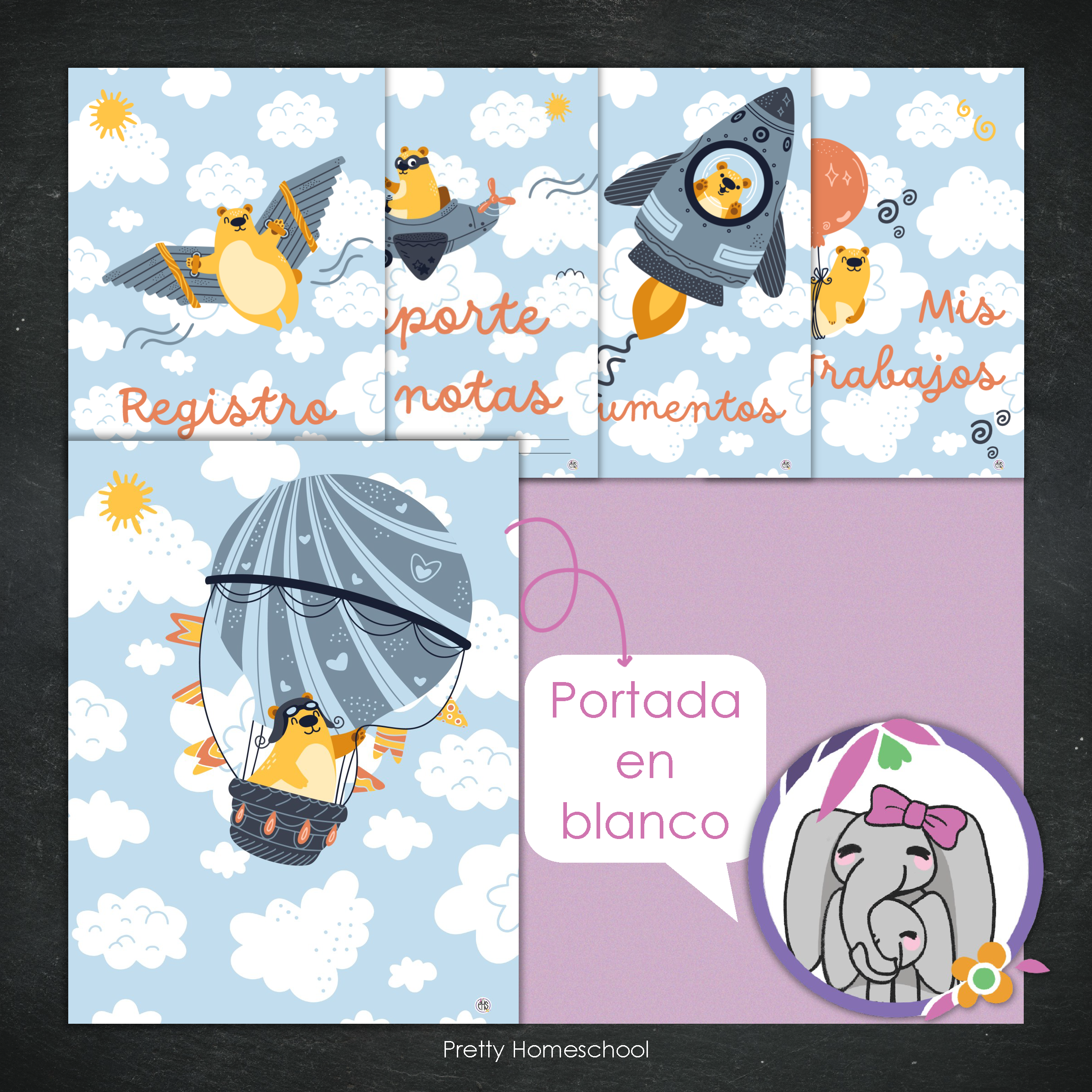 Portafolio Homeschooler 2025 – 2026 - Air Bears - Impreso