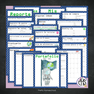 Portafolio Homeschooler 2025 – 2026 - Astronauta  - Impreso