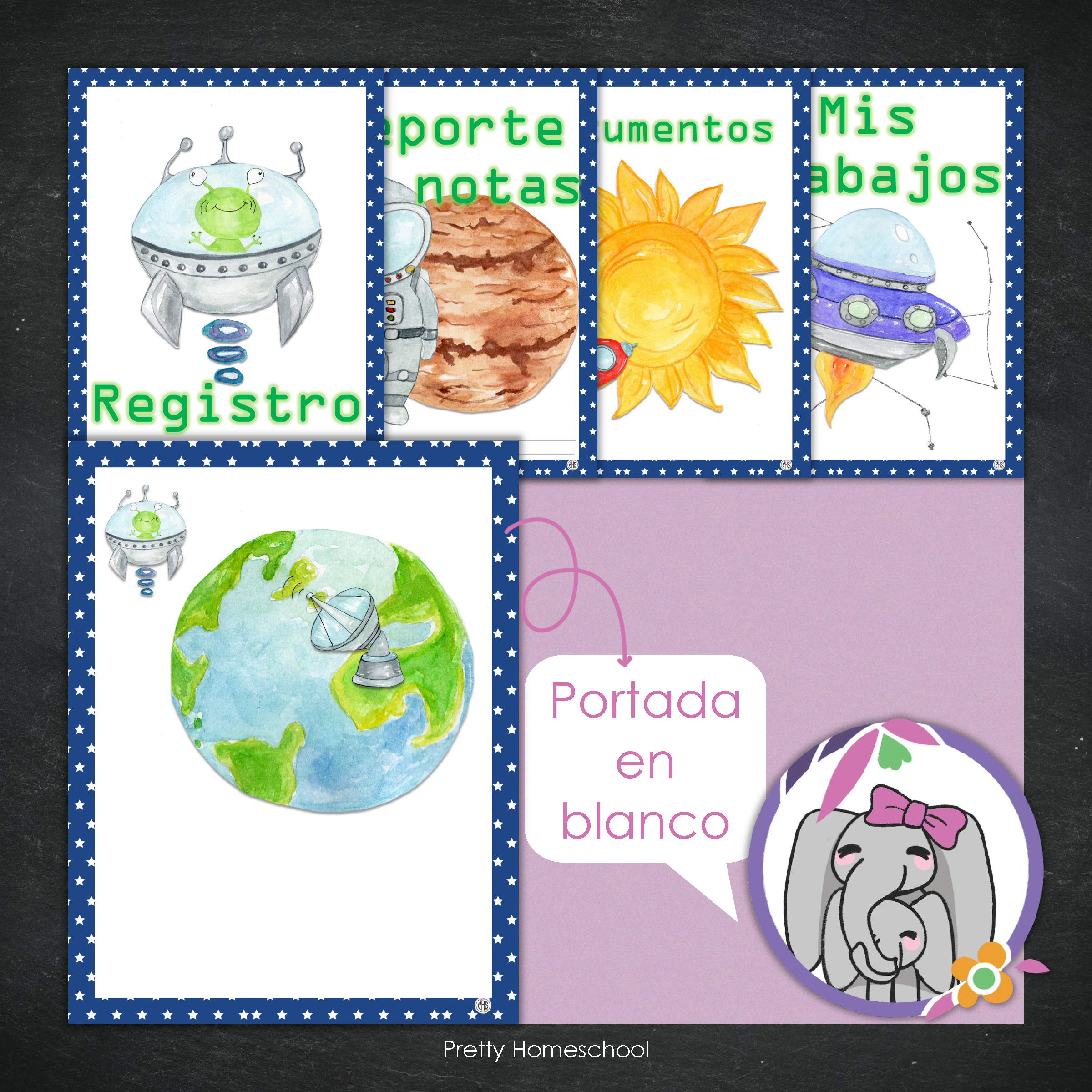 Portafolio Homeschooler 2025 – 2026 - Astronauta  - Impreso