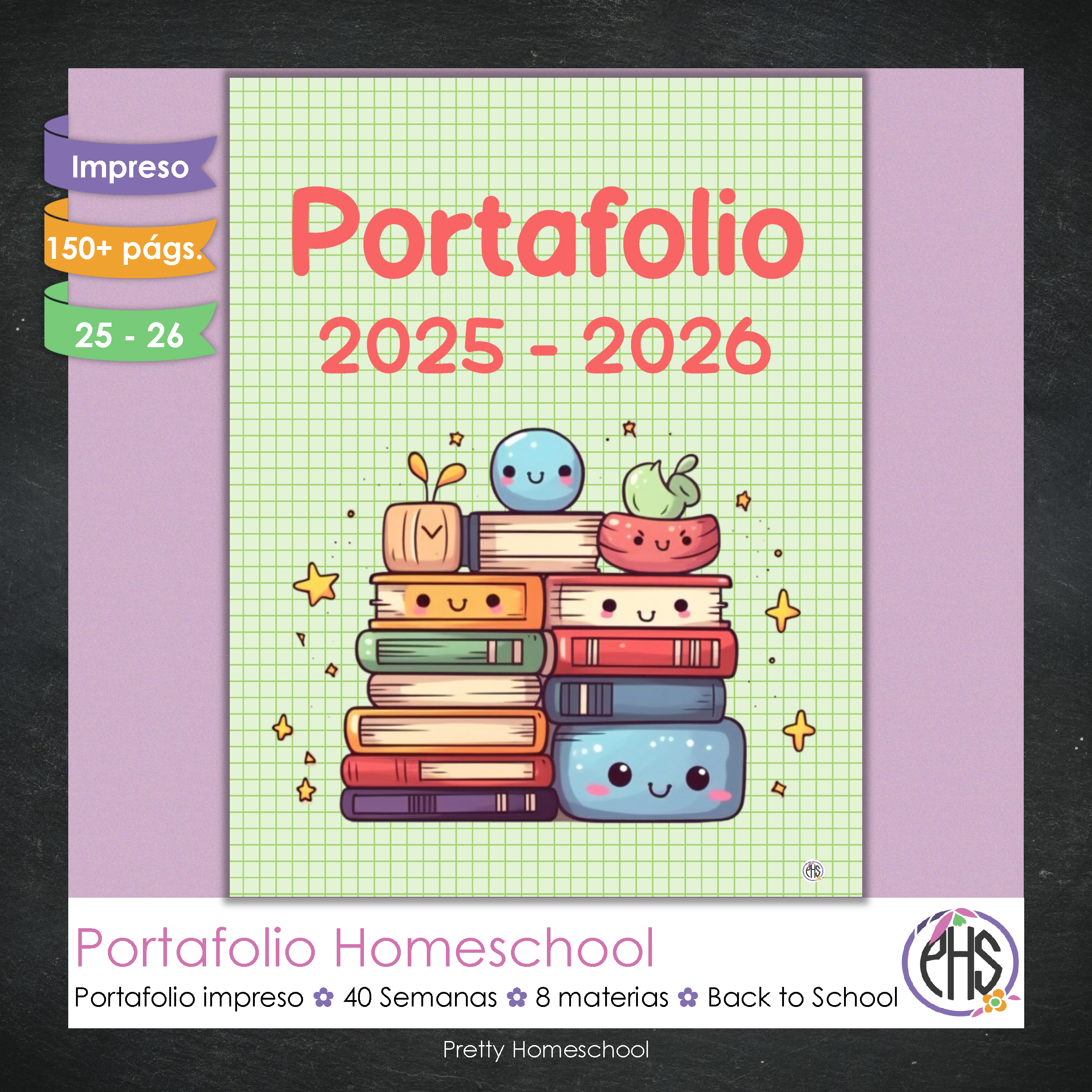 Portafolio Homeschooler 2025 – 2026 - Back to School - Impreso