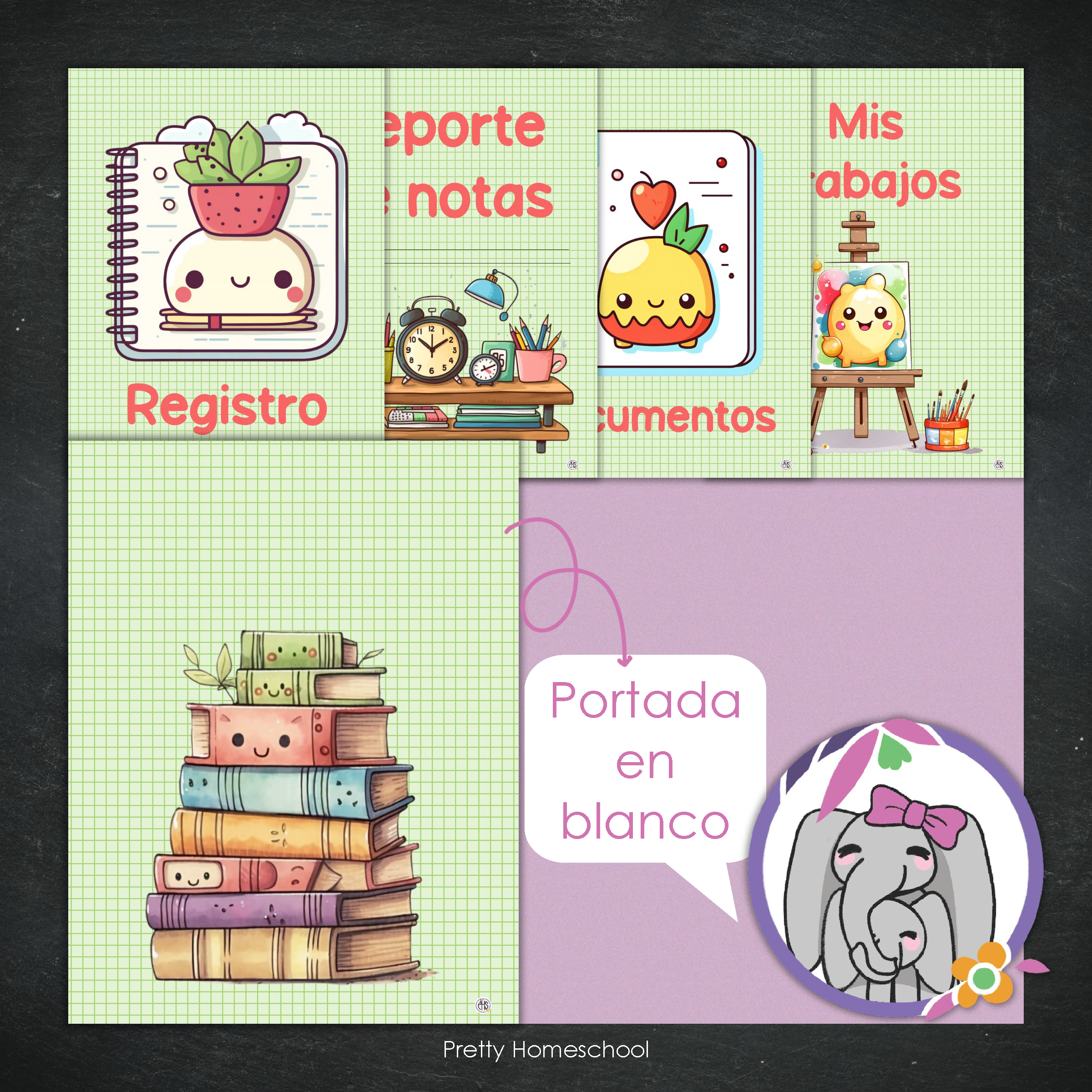 Portafolio Homeschooler 2025 – 2026 - Back to School - Impreso