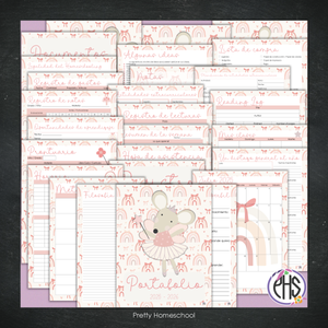 Portafolio Homeschooler 2025 – 2026 - Ballerina - Impreso