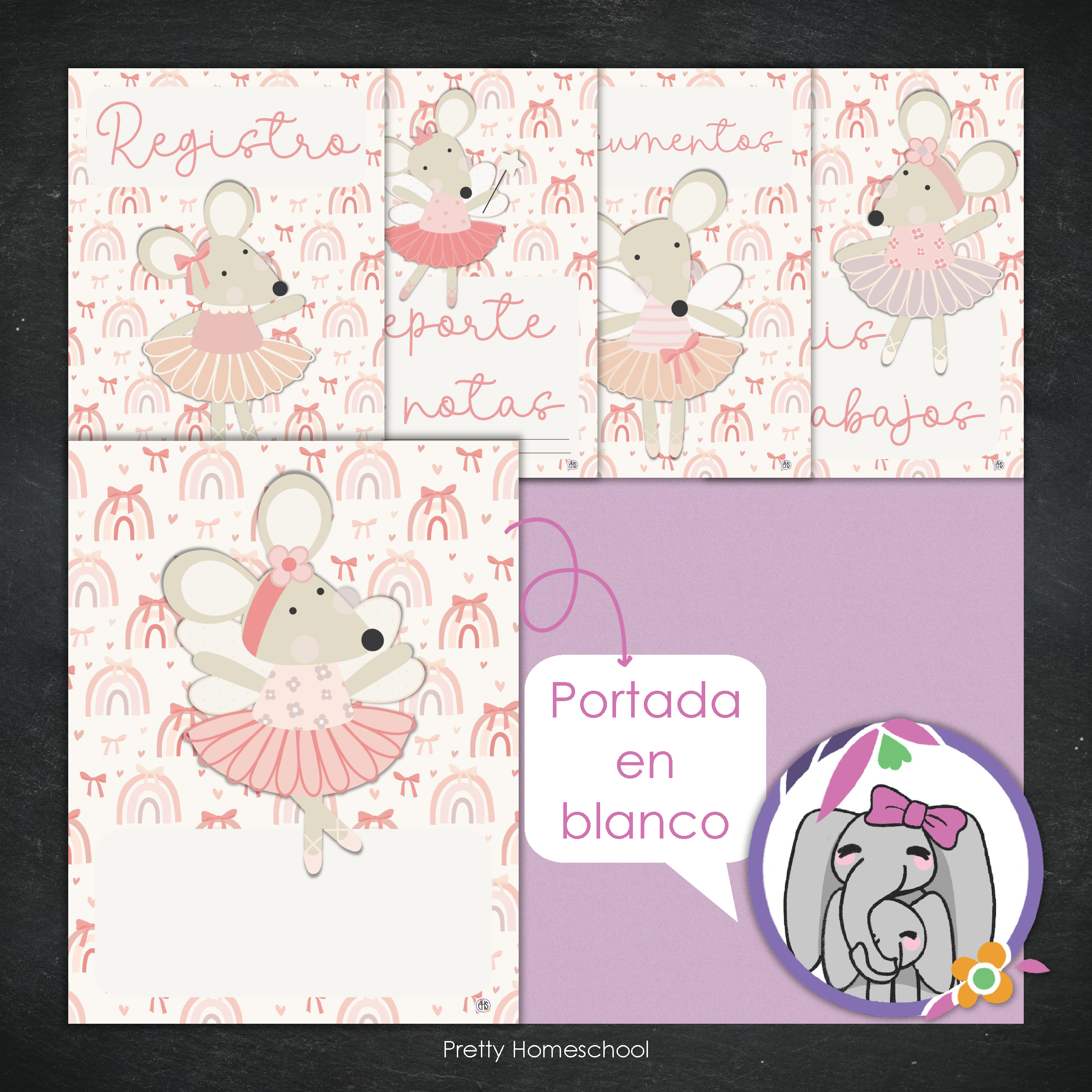 Portafolio Homeschooler 2025 – 2026 - Ballerina - Impreso