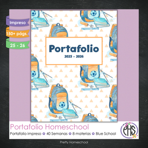 Portafolio Homeschooler 2025 – 2026 - Blue School - Impreso