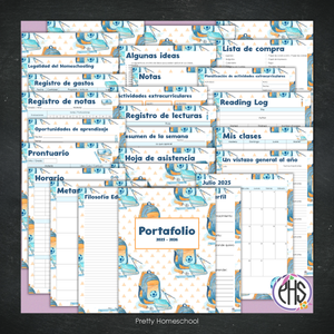 Portafolio Homeschooler 2025 – 2026 - Blue School - Impreso