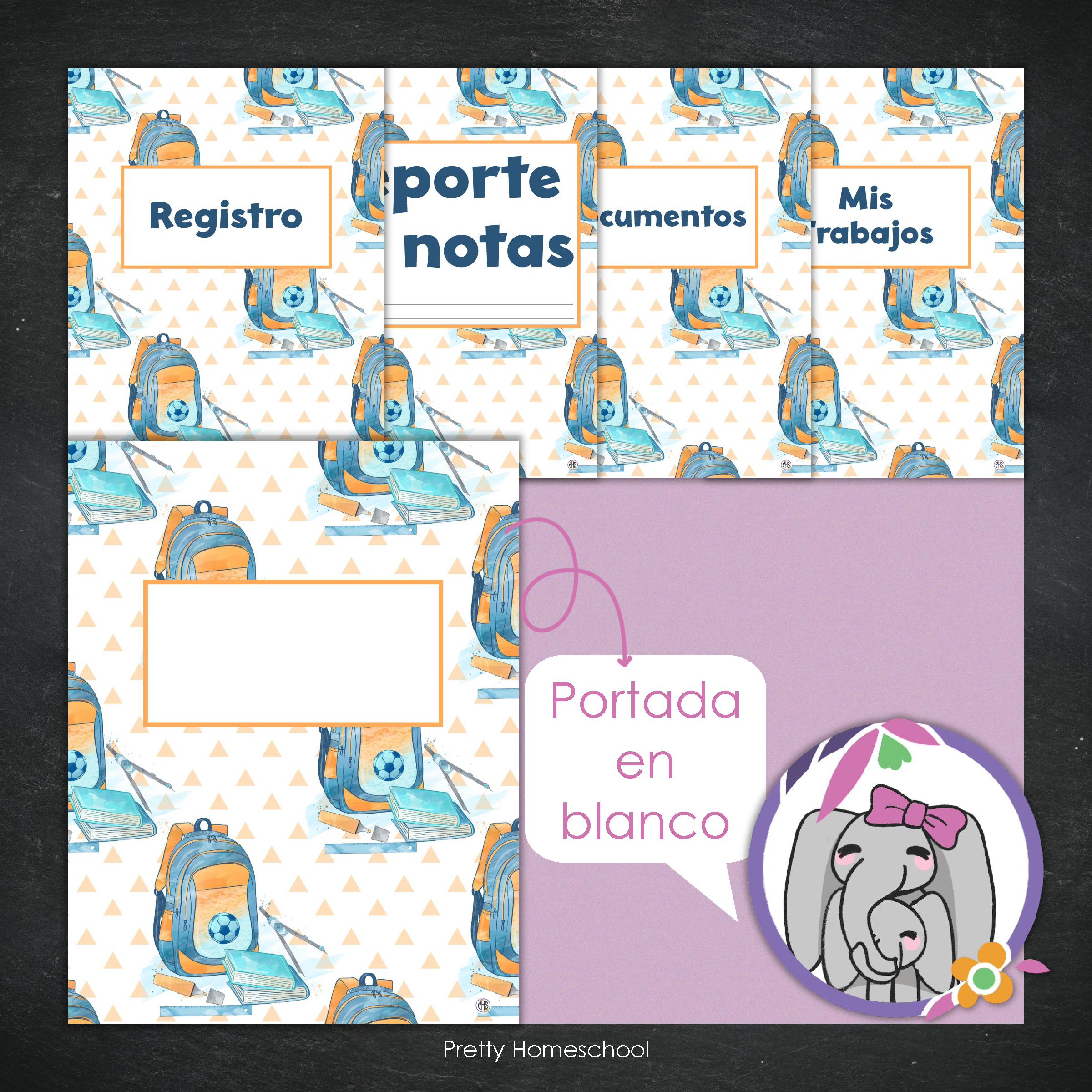 Portafolio Homeschooler 2025 – 2026 - Blue School - Impreso