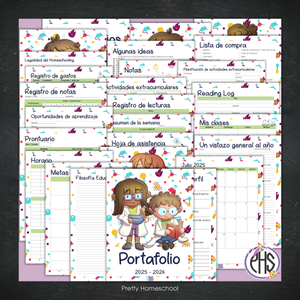 Portafolio Homeschooler 2025 – 2026 - Científicos - Impreso