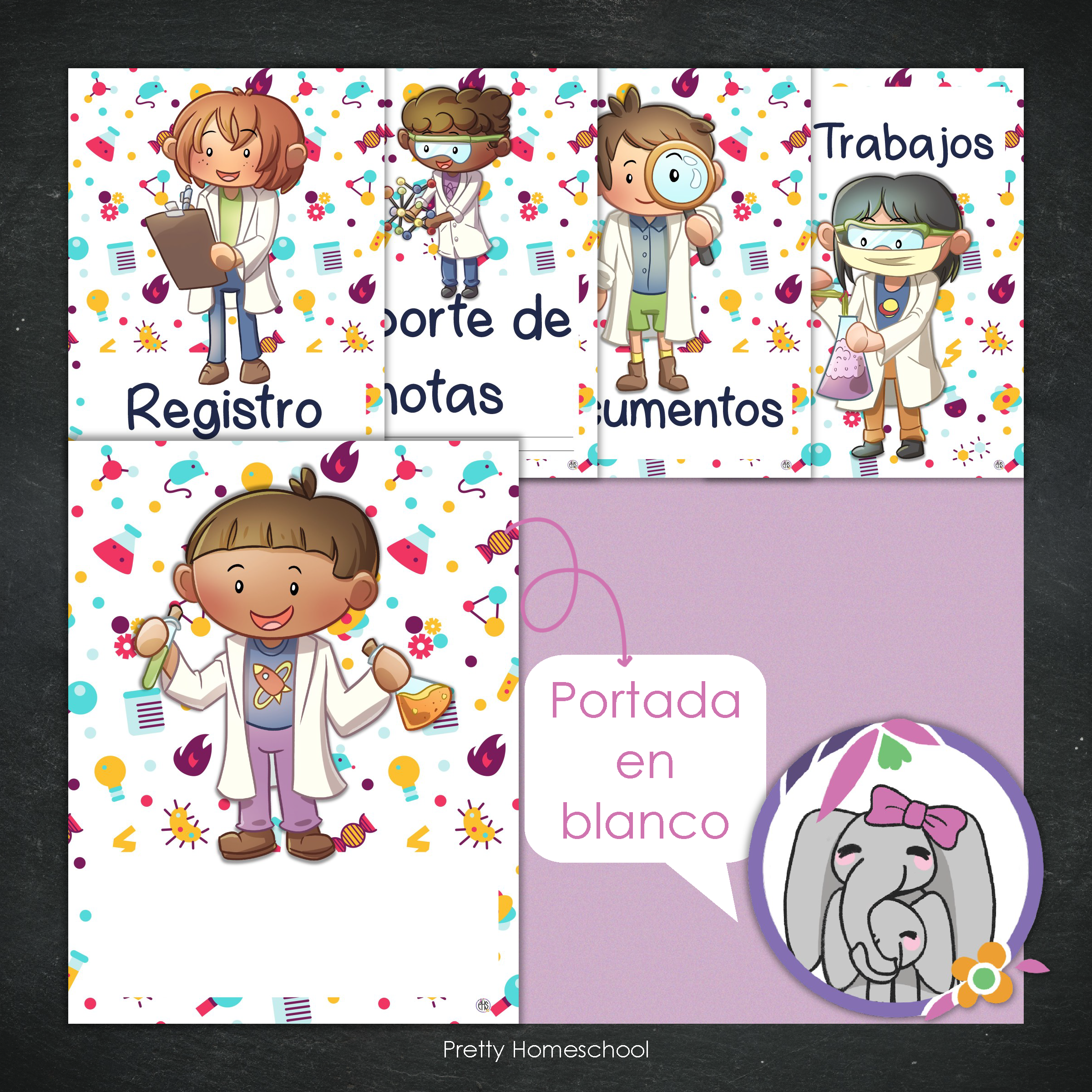 Portafolio Homeschooler 2025 – 2026 - Científicos - Impreso