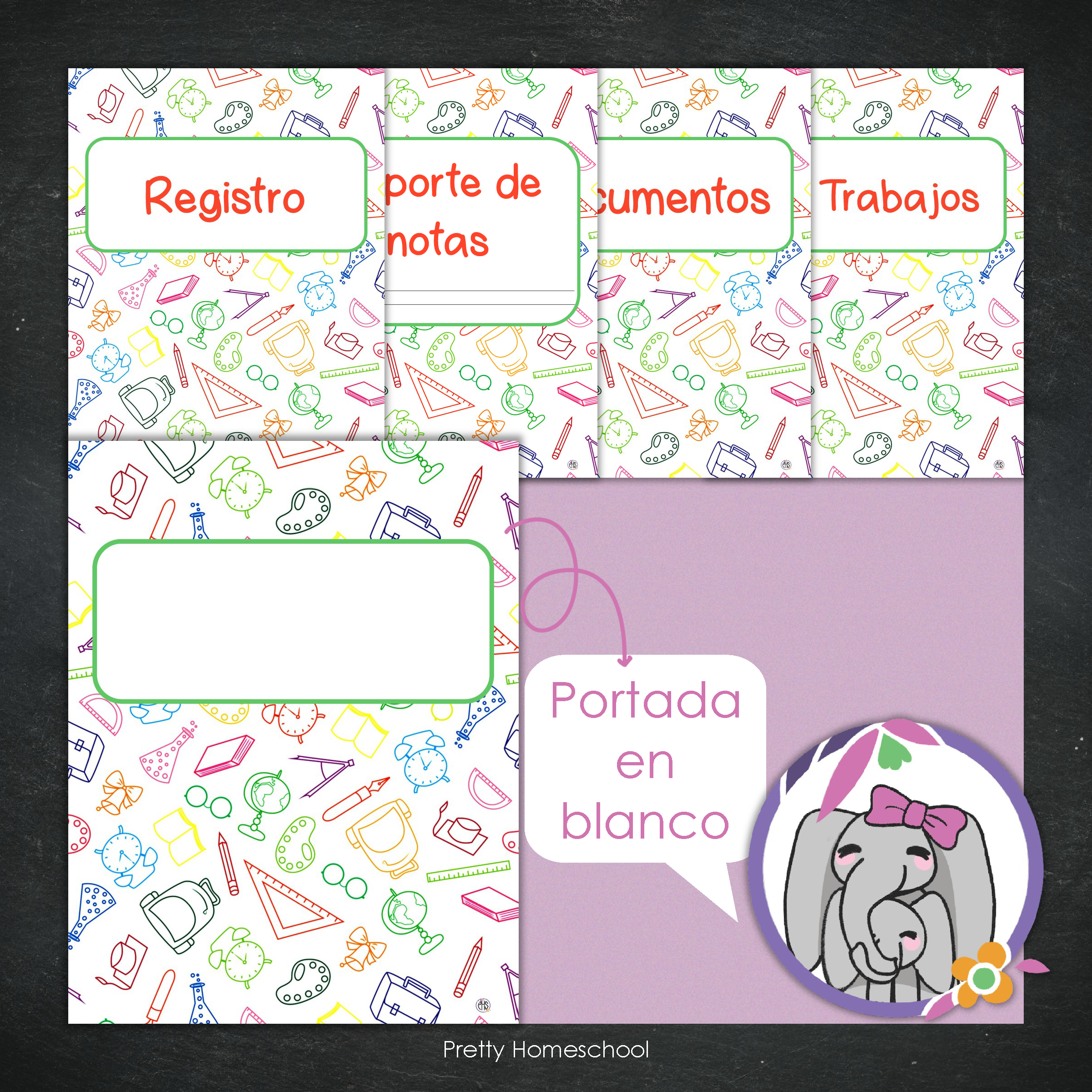 Portafolio Homeschooler 2025 – 2026 - Escuelita - Impreso