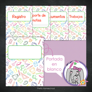 Portafolio Homeschooler 2025 – 2026 - Escuelita - Impreso