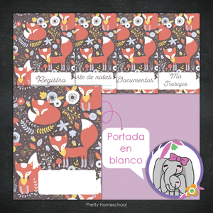 Portafolio Homeschooler 2025 – 2026 - Fox - Impreso