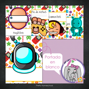Portafolio Homeschooler 2025 – 2026 - Gamer Boy - Impreso