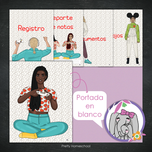 Portafolio Homeschooler 2025 – 2026 - Gamer Girl - Impreso