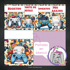 Portafolio Homeschooler 2025 – 2026 - Gamer School - Impreso