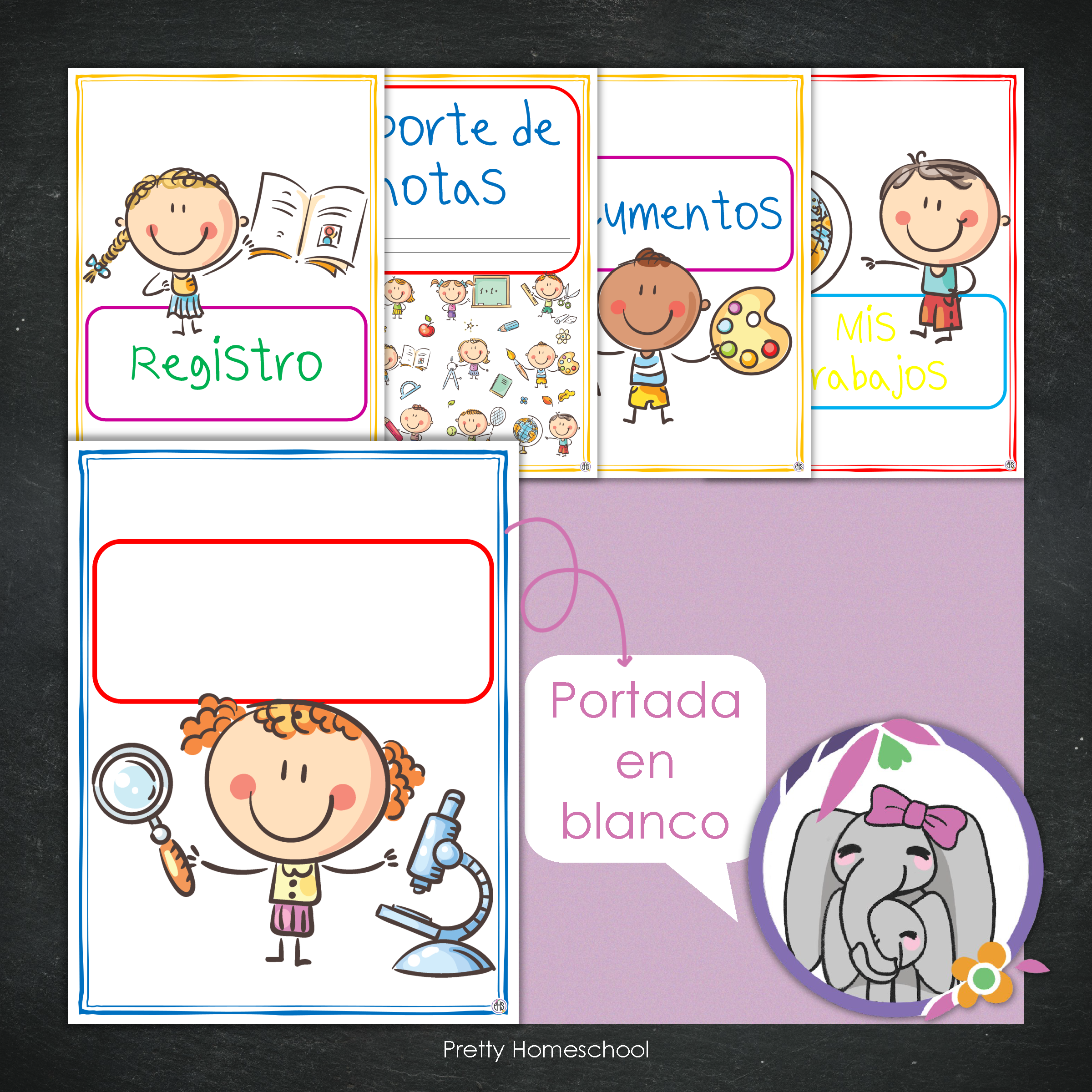 Portafolio Homeschooler 2025 – 2026 - Peques - Impreso