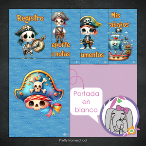 Portafolio Homeschooler 2025 – 2026 - Piratas - Impreso