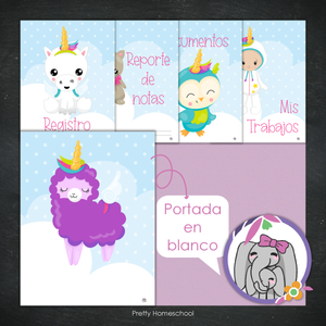 Portafolio Homeschooler 2025 – 2026 - Quiero ser unicornio - Impreso